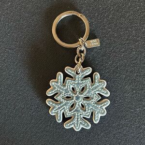 COACH Snowflake Keychain